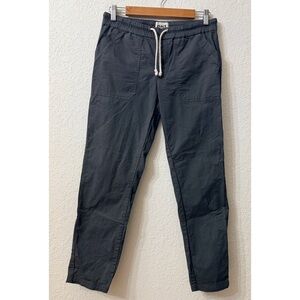 Pact Woven Twill Roll Up Pants - S